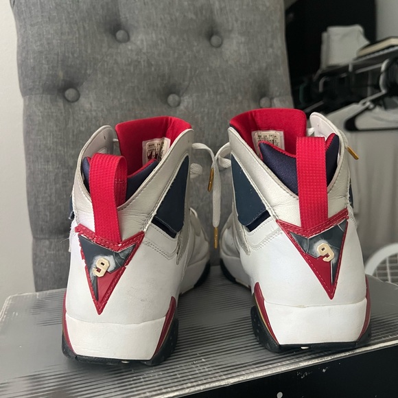 I’m selling size 11 2012 Air Jordan 7 Retro 'Olympic' 2012| near mint condition - Picture 7 of 8